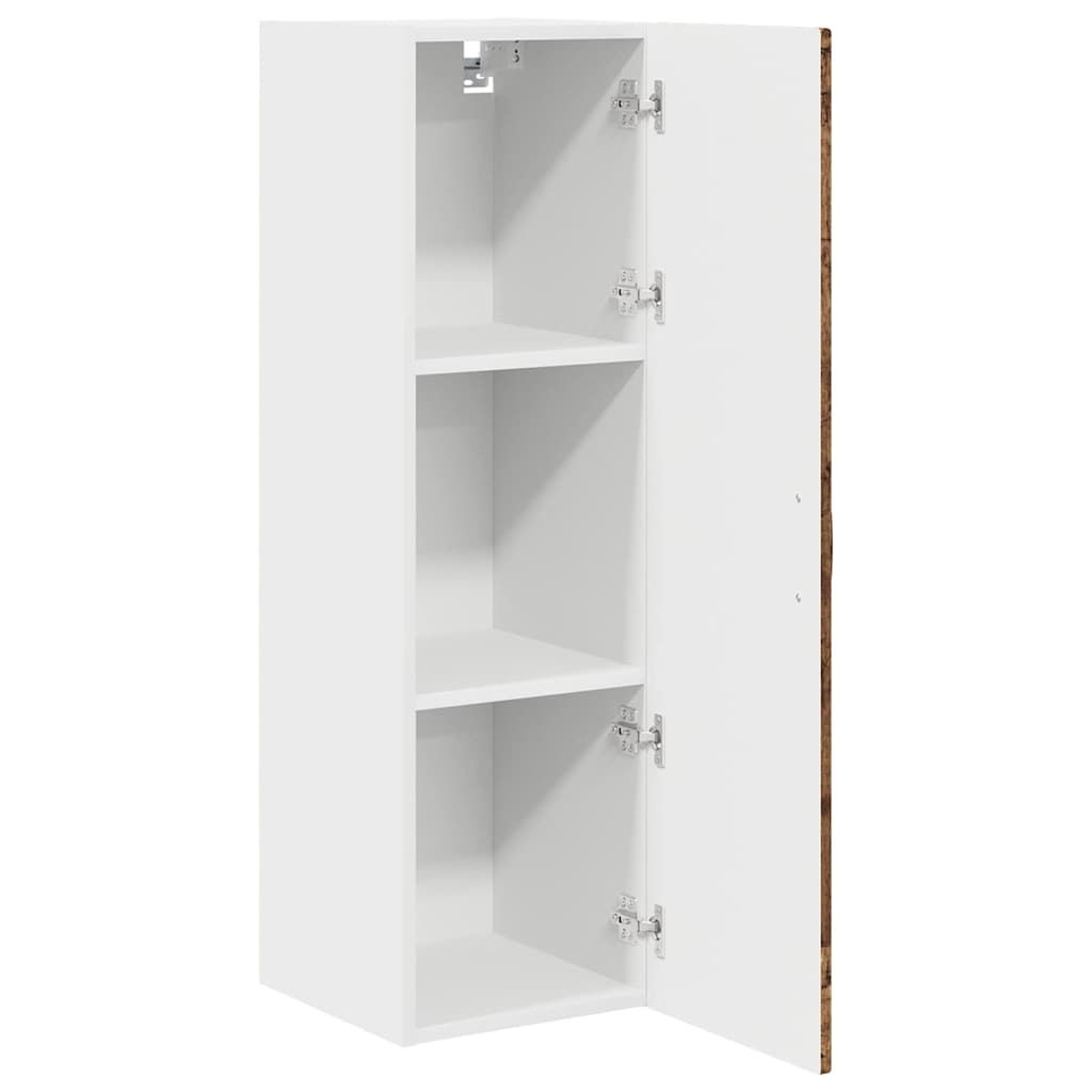 Keukenkast aan de muur Oud Hout 30 x 31 x 100 cm Bewerkt hout
