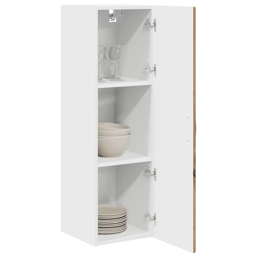 Keukenkast aan de muur met plank Artisan Eiken 30 x 31 x 100 cm