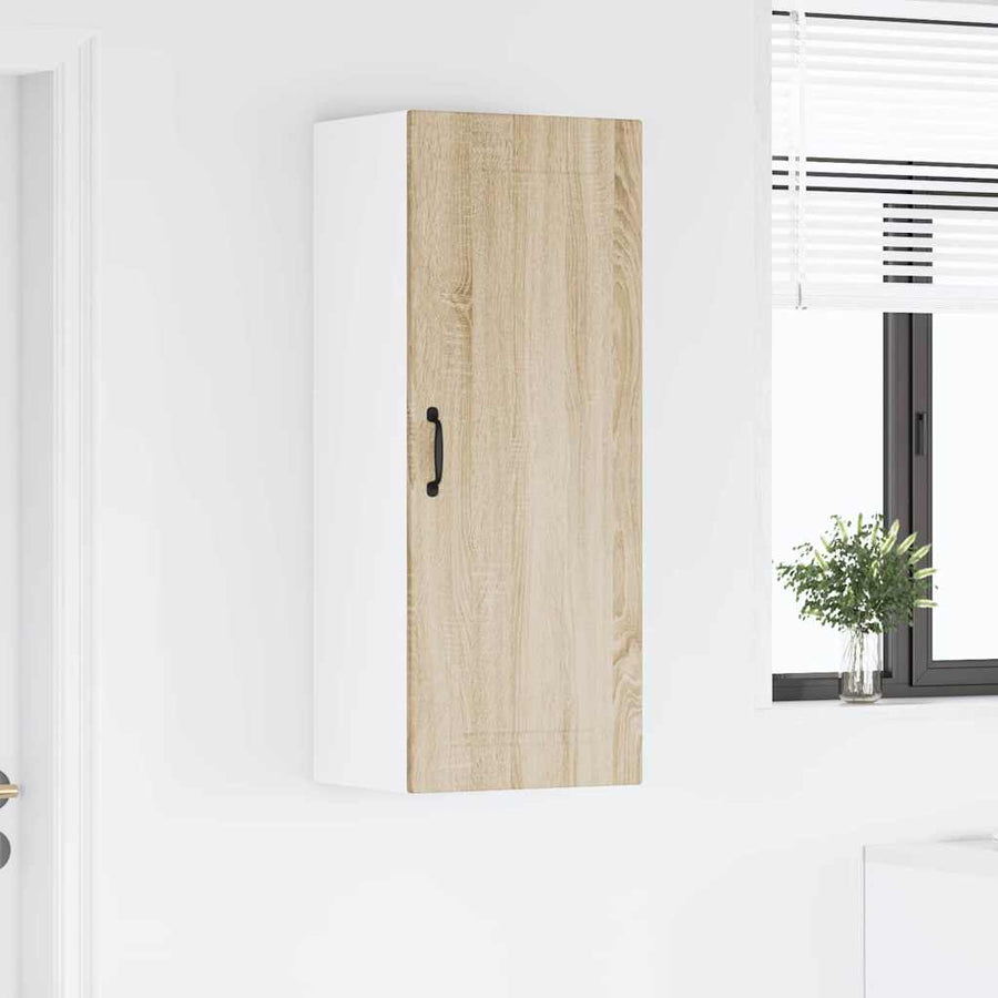 Keukenkast aan de muur met plank Sonoma Eiken 40 x 31 x 100 cm