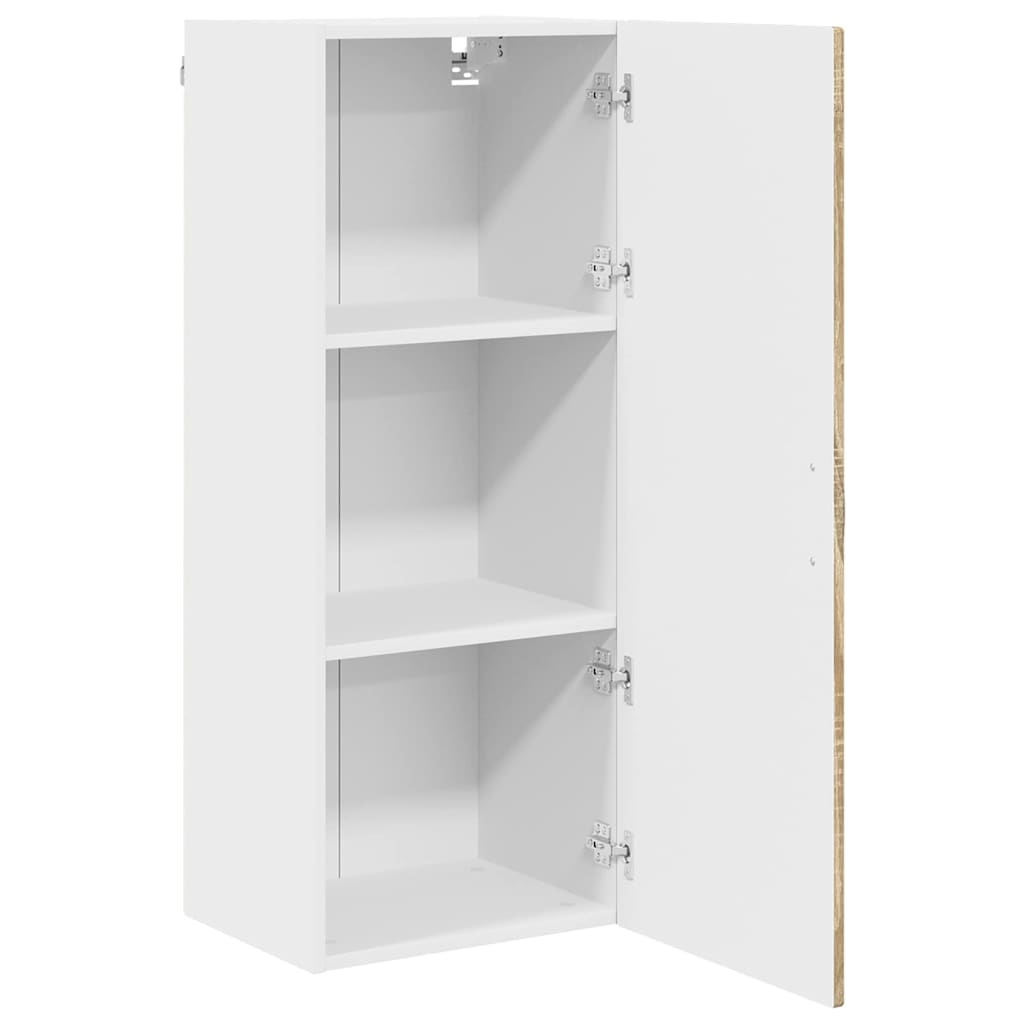 Keukenkast aan de muur met plank Sonoma Eiken 40 x 31 x 100 cm