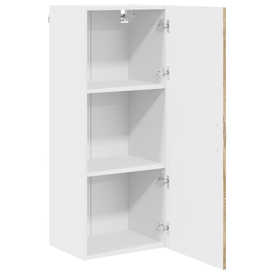 Keukenkast aan de muur met plank Sonoma Eiken 40 x 31 x 100 cm