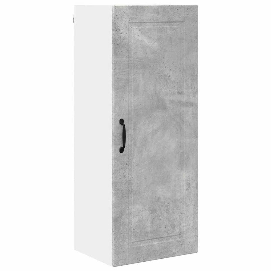 Keukenkast aan de muur met plank Beton Grijs 40 x 31 x 100 cm