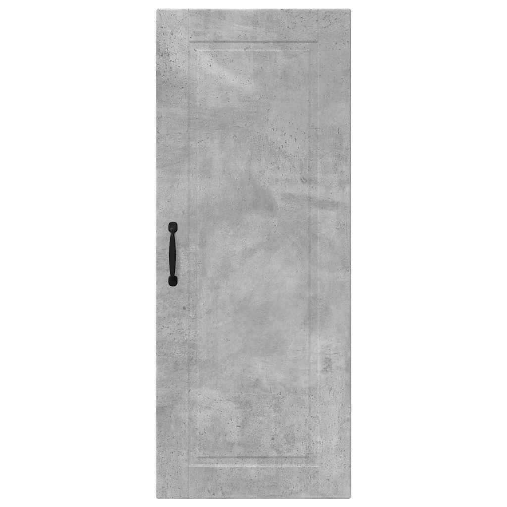 Keukenkast aan de muur met plank Beton Grijs 40 x 31 x 100 cm