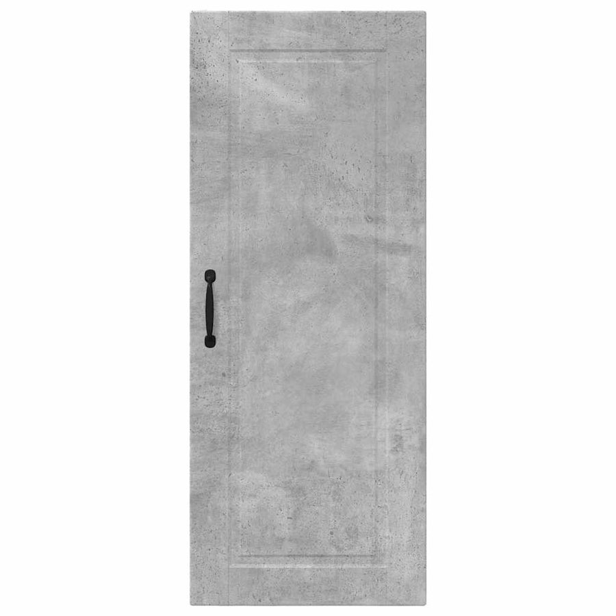 Keukenkast aan de muur met plank Beton Grijs 40 x 31 x 100 cm