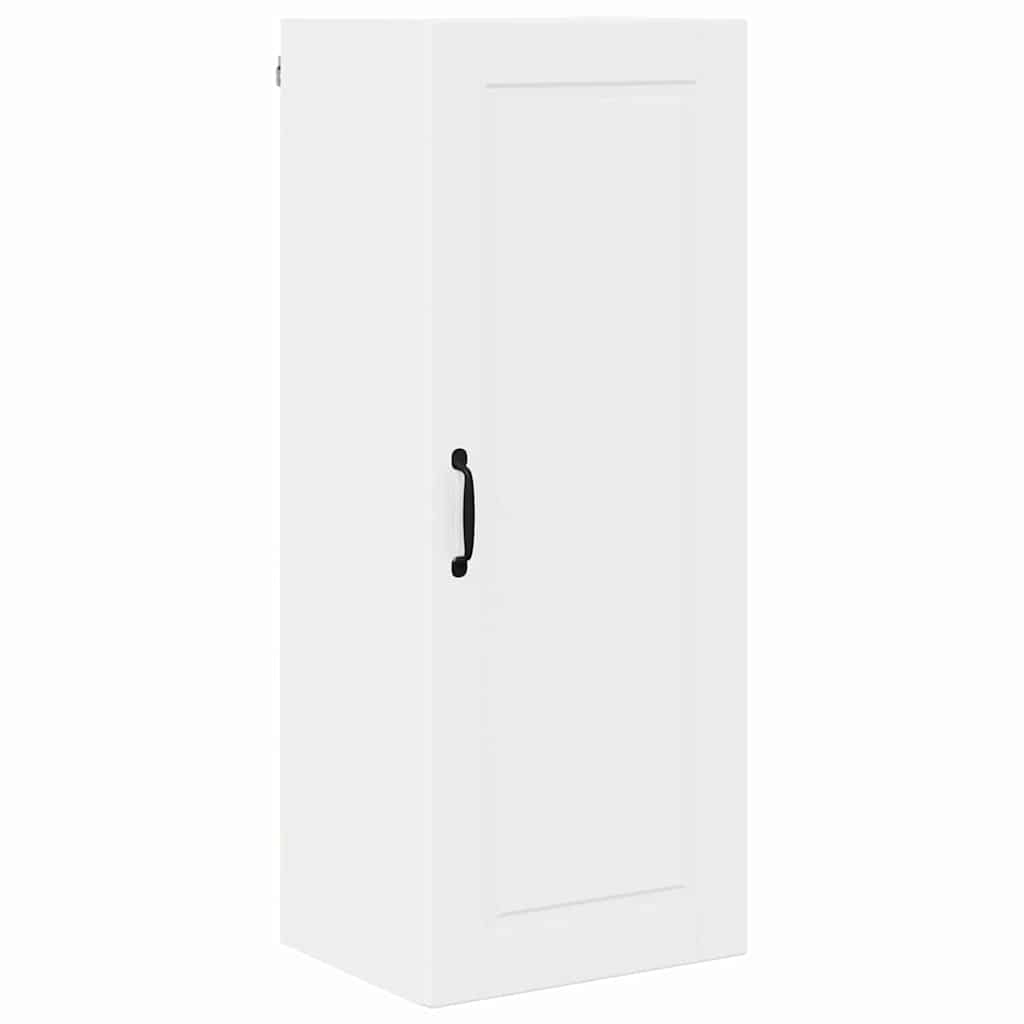 Keukenkast aan de muur met plank Hoogglans wit 40 x 31 x 100 cm