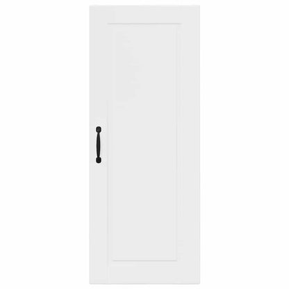 Keukenkast aan de muur met plank Hoogglans wit 40 x 31 x 100 cm