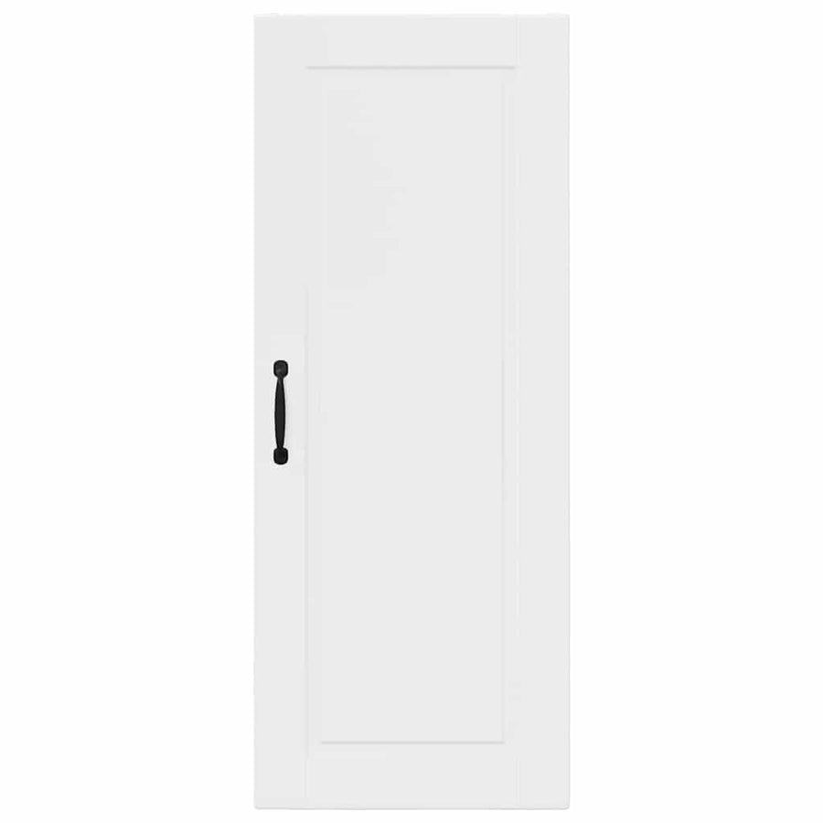 Keukenkast aan de muur met plank Hoogglans wit 40 x 31 x 100 cm