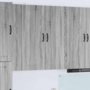 Keukenkast 40x31x100 cm grijs sonoma bewerkt hout