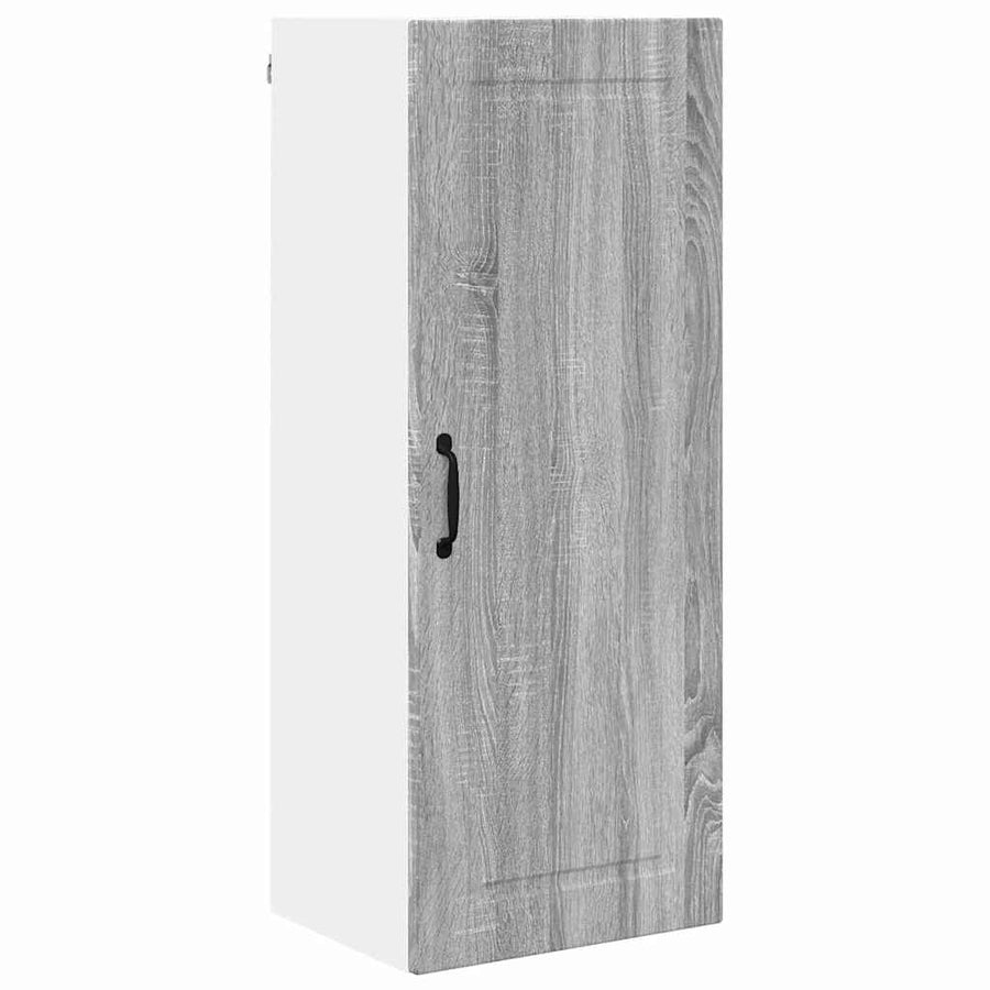 Keukenkast aan de muur met plank Grijs Sonoma 40 x 31 x 100 cm