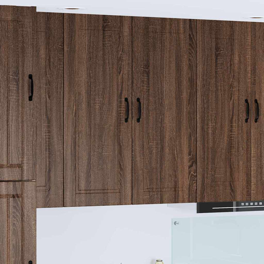 Keukenkast aan de muur met plank Bruin Eiken 40 x 31 x 100 cm