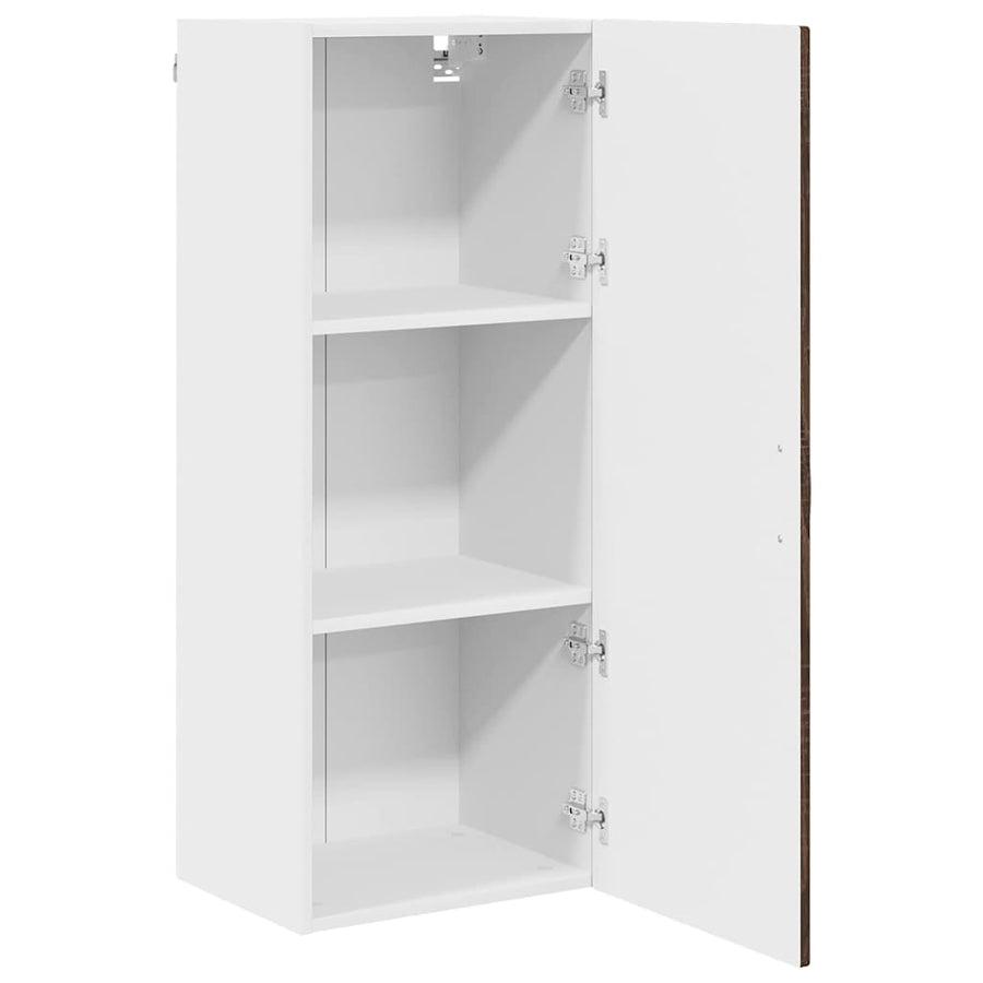 Keukenkast aan de muur met plank Bruin Eiken 40 x 31 x 100 cm