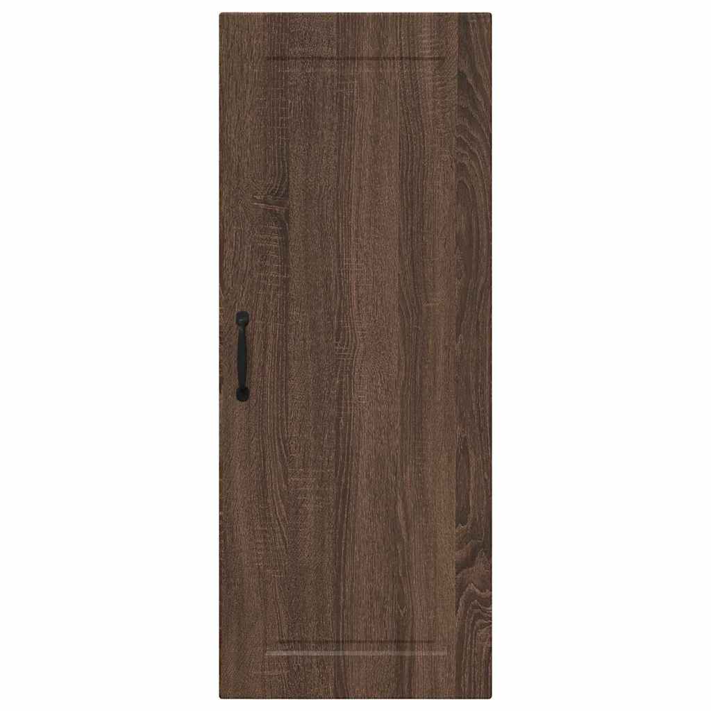 Keukenkast aan de muur met plank Bruin Eiken 40 x 31 x 100 cm