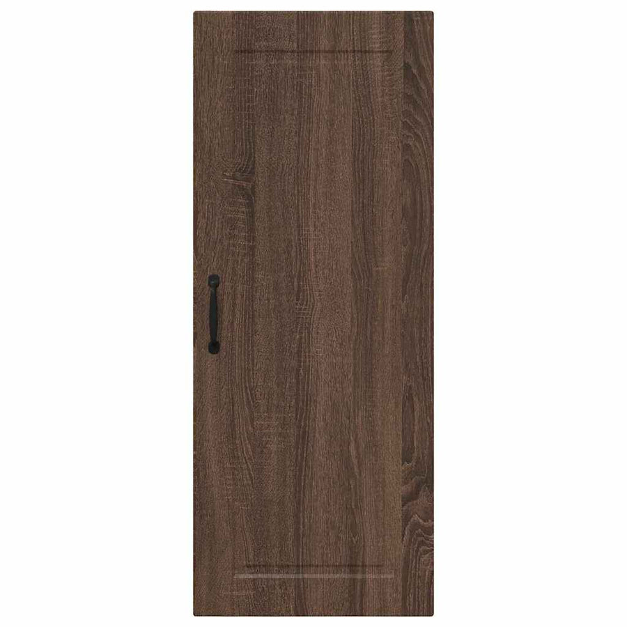 Keukenkast aan de muur met plank Bruin Eiken 40 x 31 x 100 cm