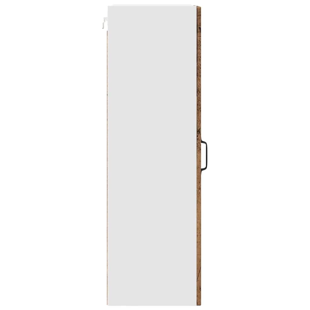Keukenkast aan de muur Oud Hout 40 x 31 x 100 cm Bewerkt hout