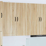 Keukenkast 50x31x100 cm Sonoma eiken bewerkt hout