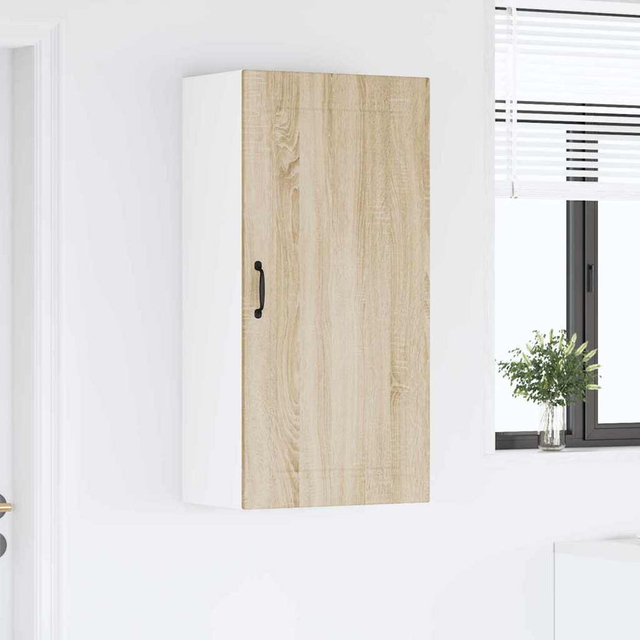 Keukenkast aan de muur met plank Sonoma Eiken 50 x 31 x 100 cm