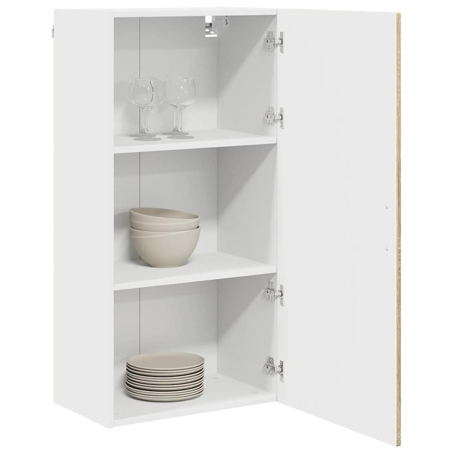 Keukenkast aan de muur met plank Sonoma Eiken 50 x 31 x 100 cm