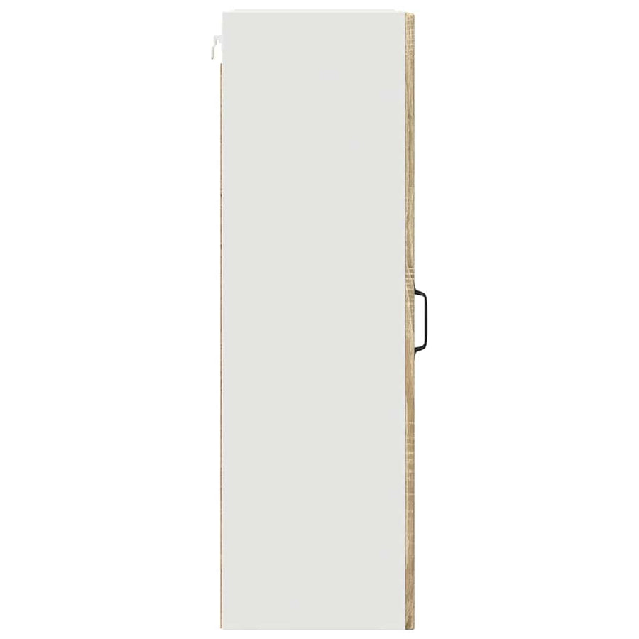 Keukenkast aan de muur met plank Sonoma Eiken 50 x 31 x 100 cm