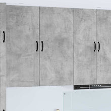 Keukenkast aan de muur met plank Beton Grijs 50 x 31 x 100 cm