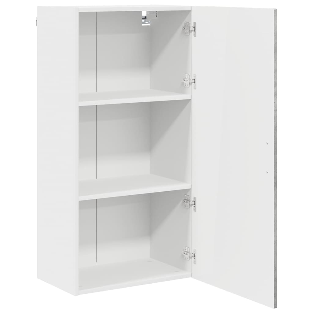 Keukenkast aan de muur met plank Beton Grijs 50 x 31 x 100 cm