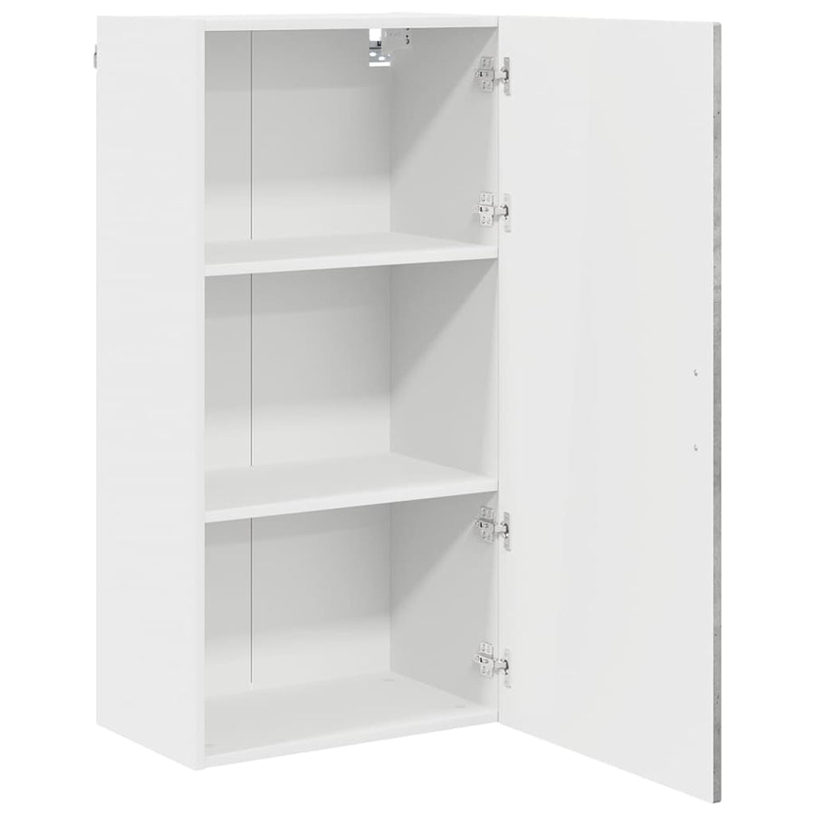 Keukenkast aan de muur met plank Beton Grijs 50 x 31 x 100 cm