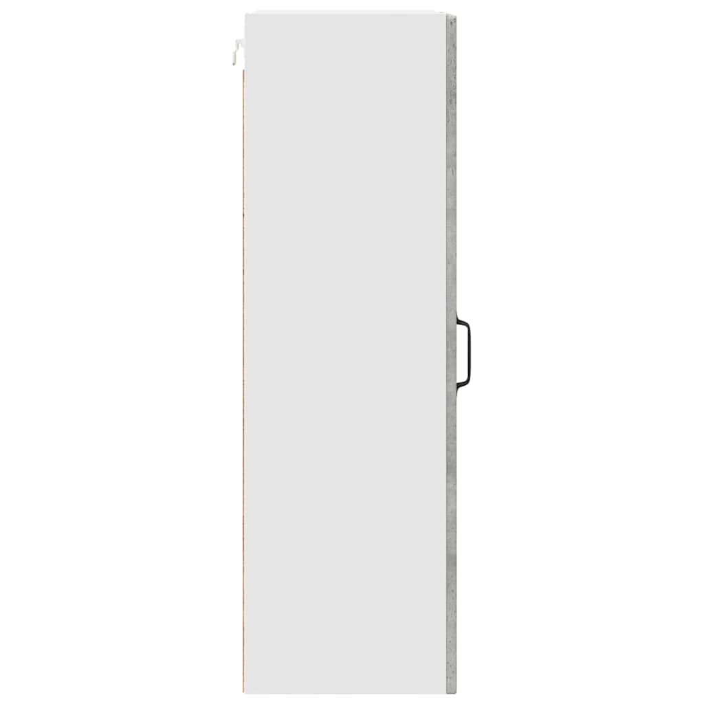 Keukenkast aan de muur met plank Beton Grijs 50 x 31 x 100 cm