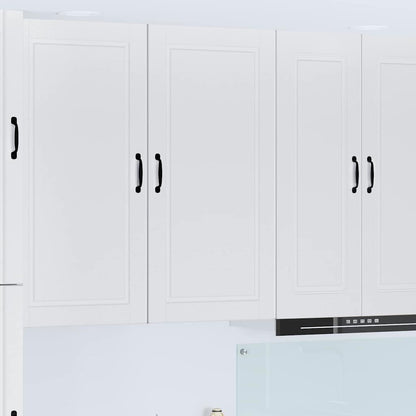 Keukenkast aan de muur met plank Hoogglans wit 50 x 31 x 100 cm