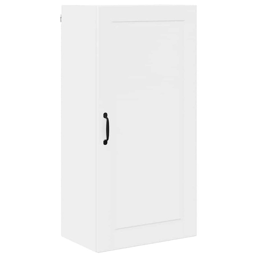 Keukenkast aan de muur met plank Hoogglans wit 50 x 31 x 100 cm