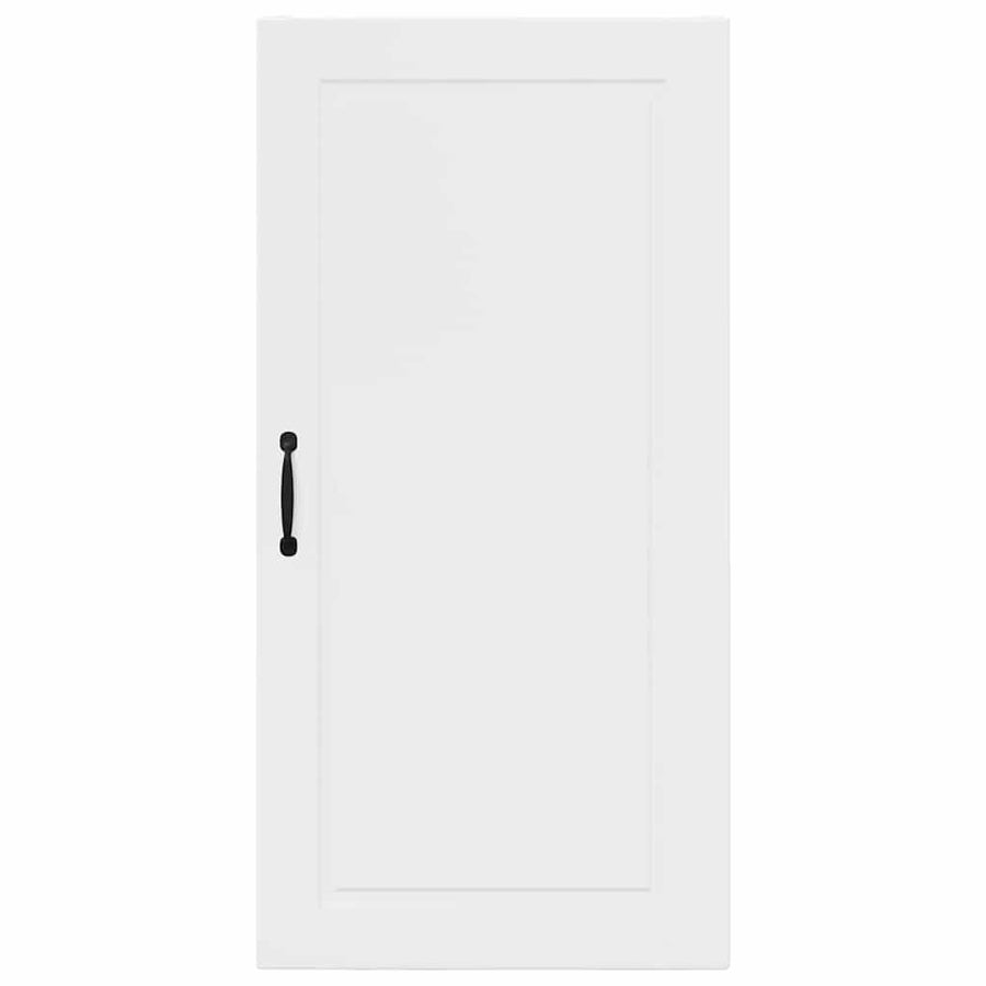 Keukenkast aan de muur met plank Hoogglans wit 50 x 31 x 100 cm