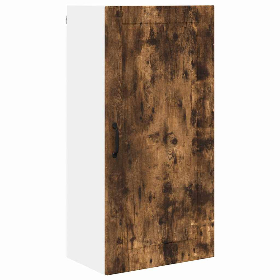 Keukenkast aan de muur met plank Gerookt eiken 50 x 31 x 100 cm