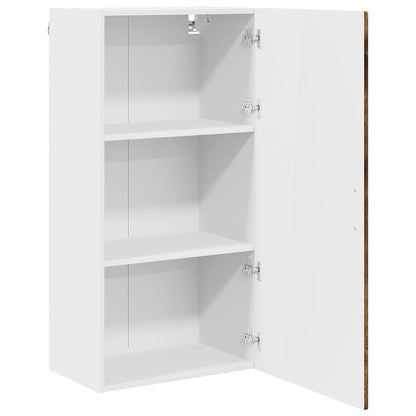 Keukenkast aan de muur met plank Gerookt eiken 50 x 31 x 100 cm