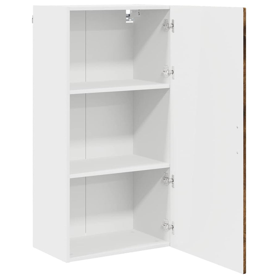 Keukenkast aan de muur met plank Gerookt eiken 50 x 31 x 100 cm