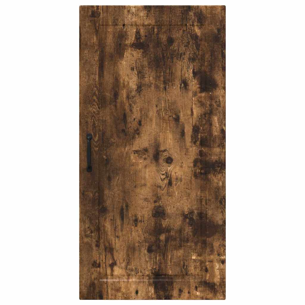 Keukenkast aan de muur met plank Gerookt eiken 50 x 31 x 100 cm