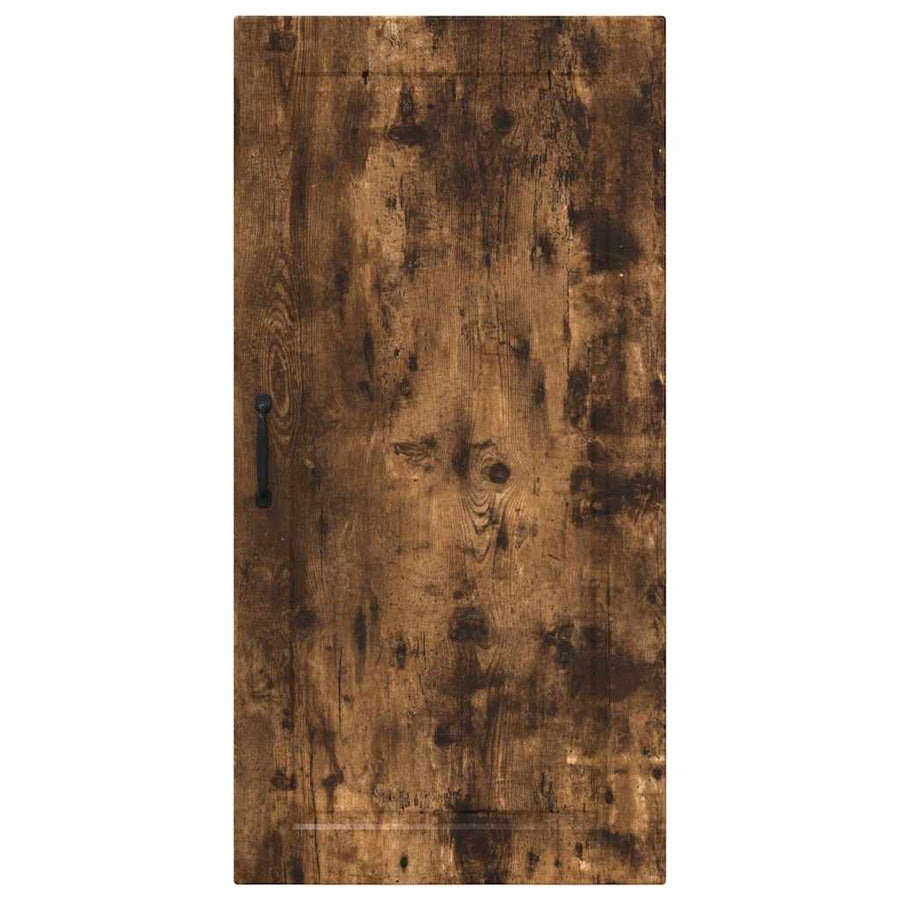 Keukenkast aan de muur met plank Gerookt eiken 50 x 31 x 100 cm