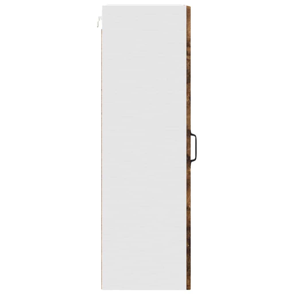 Keukenkast aan de muur met plank Gerookt eiken 50 x 31 x 100 cm
