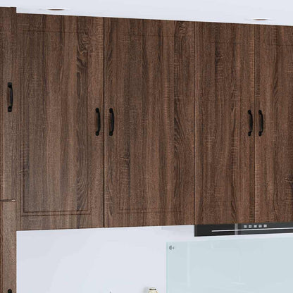 Keukenkast aan de muur met plank Bruin Eiken 50 x 31 x 100 cm