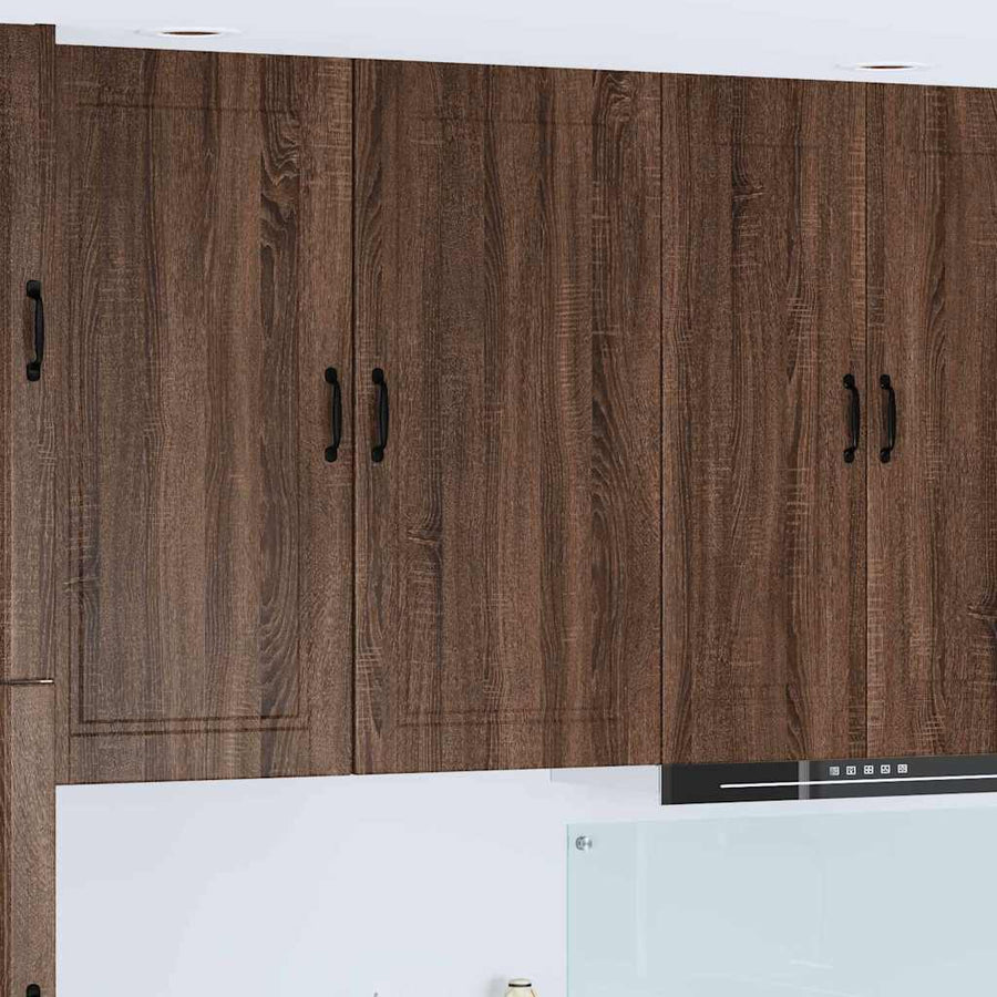 Keukenkast aan de muur met plank Bruin Eiken 50 x 31 x 100 cm