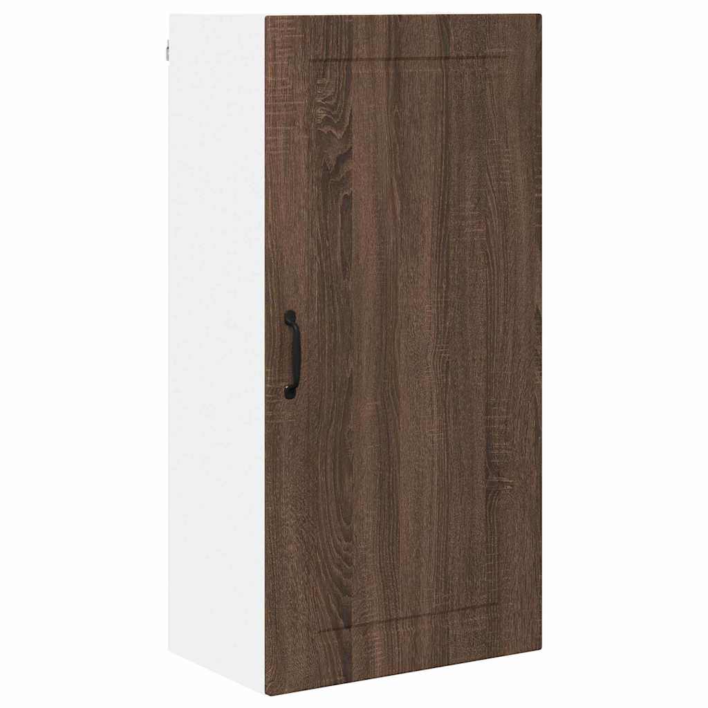 Keukenkast aan de muur met plank Bruin Eiken 50 x 31 x 100 cm