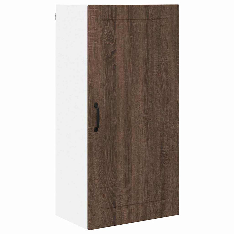 Keukenkast aan de muur met plank Bruin Eiken 50 x 31 x 100 cm