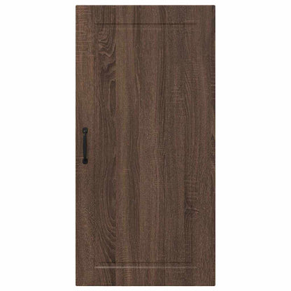 Keukenkast aan de muur met plank Bruin Eiken 50 x 31 x 100 cm