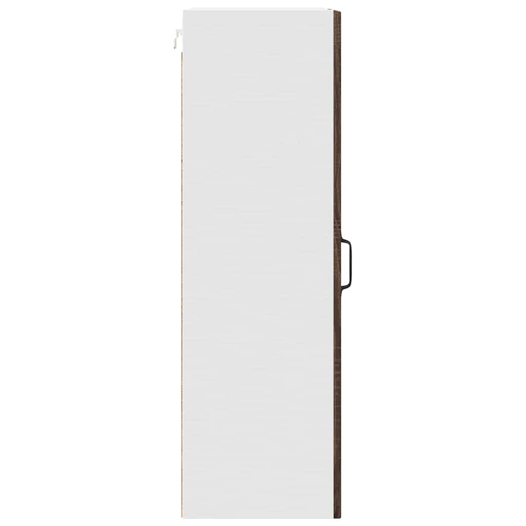 Keukenkast aan de muur met plank Bruin Eiken 50 x 31 x 100 cm