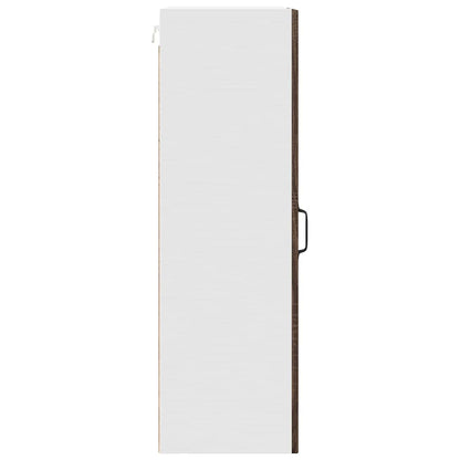 Keukenkast aan de muur met plank Bruin Eiken 50 x 31 x 100 cm