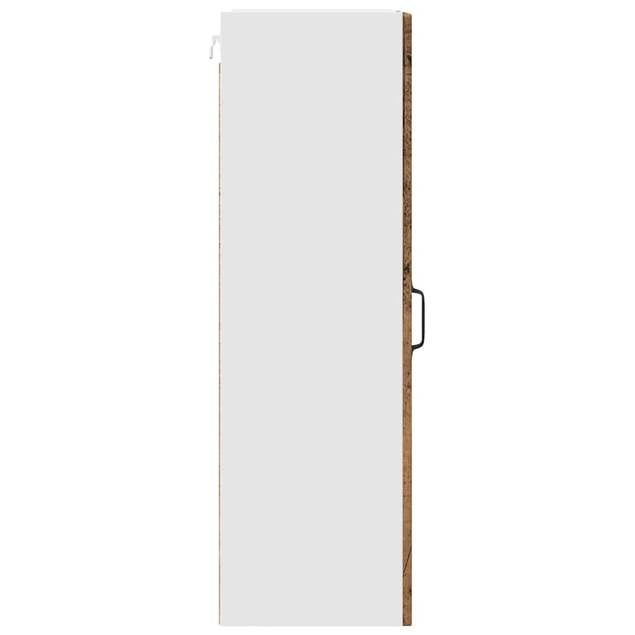 Keukenkast aan de muur Oud Hout 50 x 31 x 100 cm Bewerkt hout