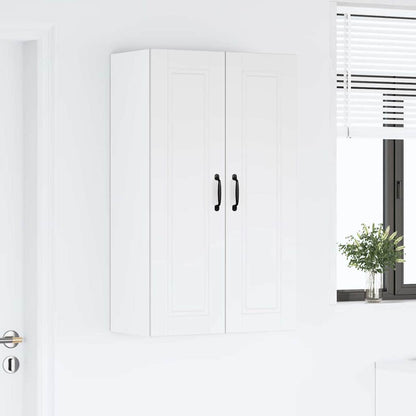 Keukenkast aan de muur Wit 60 x 31 x 100 cm Bewerkt hout