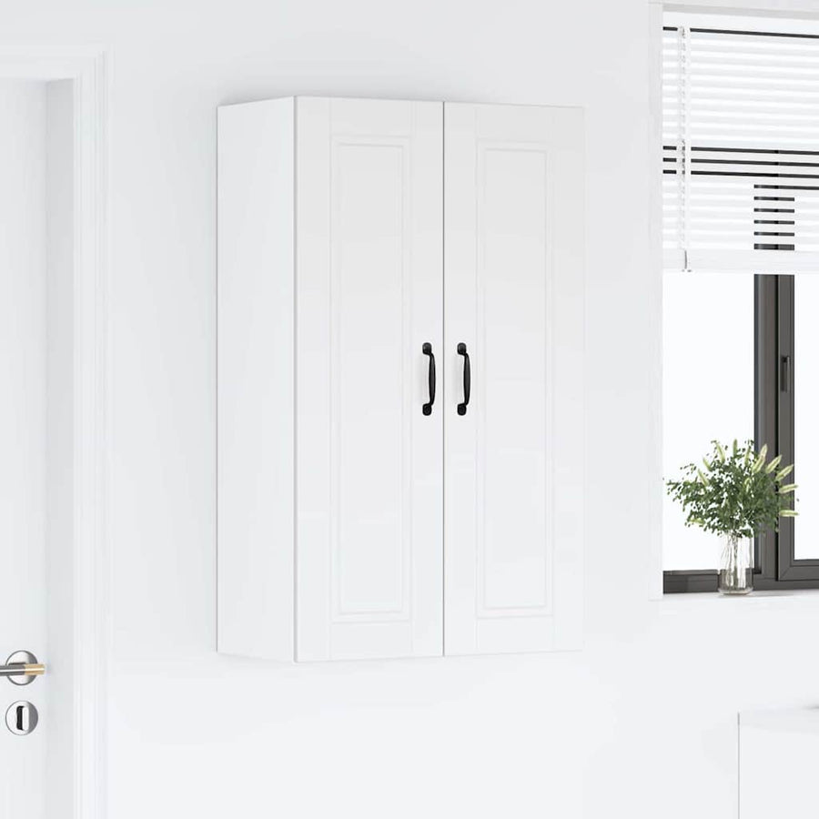 Keukenkast aan de muur Wit 60 x 31 x 100 cm Bewerkt hout