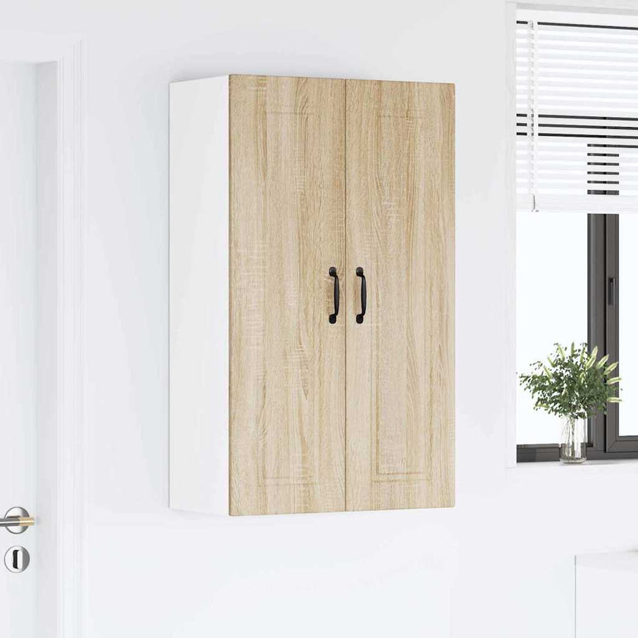 Keukenkast aan de muur met plank Sonoma Eiken 60 x 31 x 100 cm
