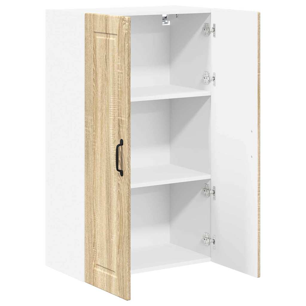 Keukenkast aan de muur met plank Sonoma Eiken 60 x 31 x 100 cm
