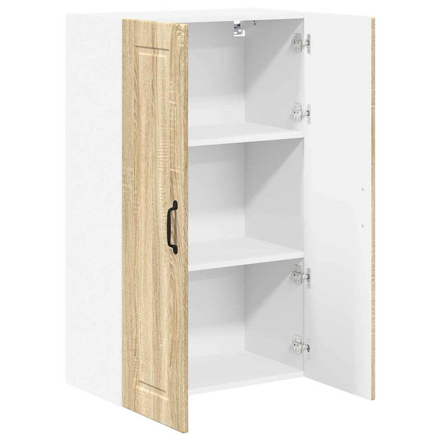Keukenkast aan de muur met plank Sonoma Eiken 60 x 31 x 100 cm