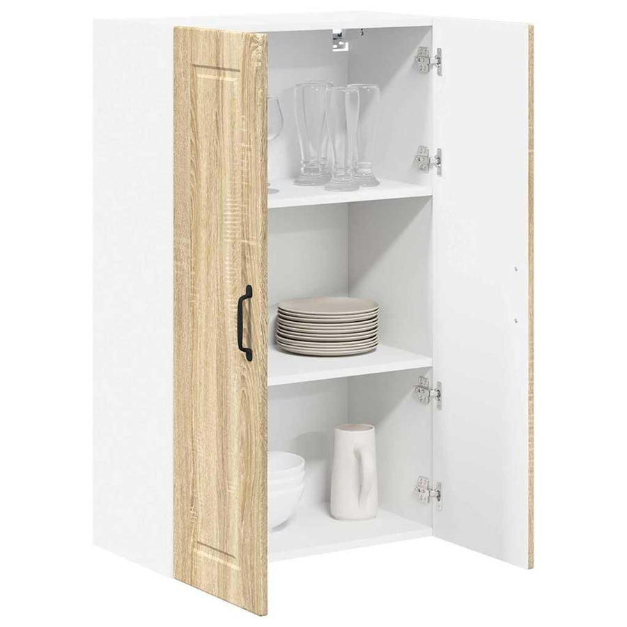 Keukenkast aan de muur met plank Sonoma Eiken 60 x 31 x 100 cm
