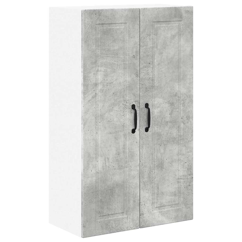 Keukenkast aan de muur met plank Beton Grijs 60 x 31 x 100 cm